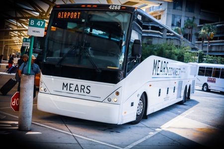 Mears Connect shuttle at MCO